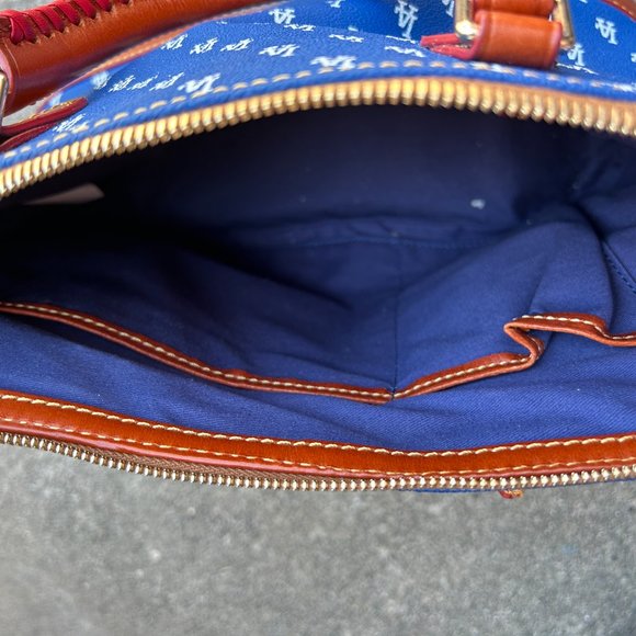 Dooney & Bourke Dodgers Satchel with Leather Accents - Picture 7 of 7